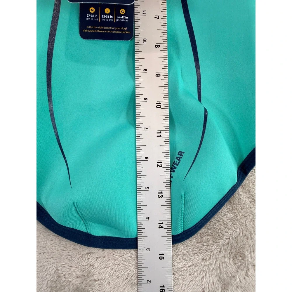 NWT Ruffwear Dog Undercoat Water Jacket Neoprene Teal Blue XS